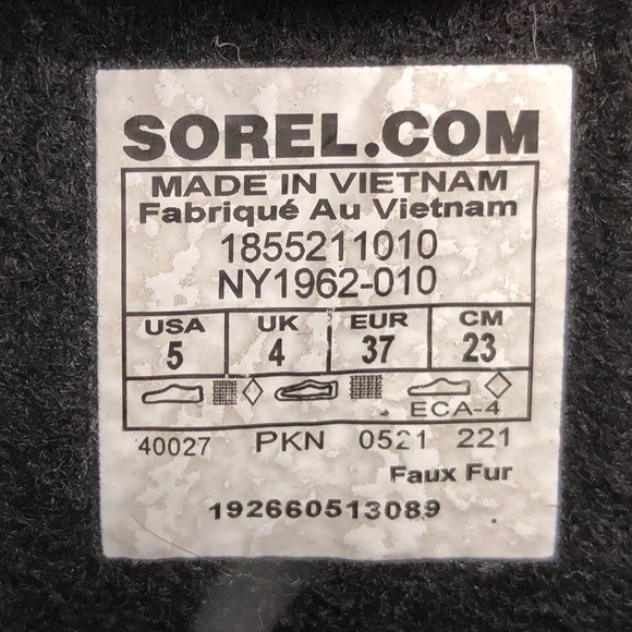 Sorel Yoot Pac Nylon Winter Snow Boots Kids 5 - Picture 8 of 13